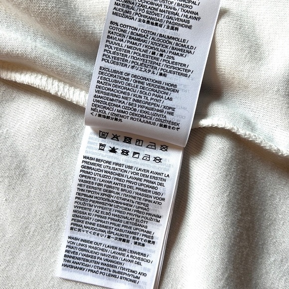 Rossignol White Velour & Blue Satin Stripe Zip Up Track Jacket Sweatshirt Medium - Picture 13 of 13